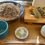 Soba Kafe Dainingu Iroha - 野菜天せいろそば 1,100円