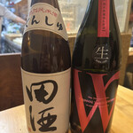 金兎 - 日本酒　田酒、W