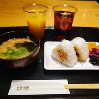 黒毛和牛専門 天の幸山の幸 淀屋橋店  - 宿の朝飯