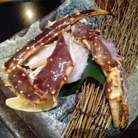 かに道楽 銀座八丁目店 -  タラバかに炭火焼