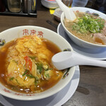 来来亭 - ラーメン 天津飯セット  やっぱりセットがお得おすすめ