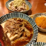 肉豆冨とレモンサワー 大衆食堂 安べゑ - 肉豆腐定食
