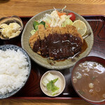 Kadochuu - ミソカツ定食850円