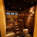 まだん - 迷路のようなお洒落な造りの店内。個室が豊富☆