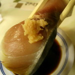 さかえすし - 一貫１００円の寿司が一番豊富にあります。
      あとは１５０円・２００円
      
      中トロだって２００円の一番高い大トロでも３００円ですよ先輩(笑)
      