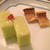 串揚伊佐 - 料理写真:空豆豆腐、薫製穴子