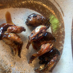 炭焼鰻 はじめ - 肝焼き