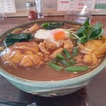 朝日屋 - 月見カレー南蛮