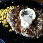 ペコペコ - ハンバーグランチ（２００ｇ）７００円