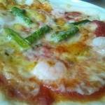 ヴォーノ・イタリア - アスパラと海老のトマトソース