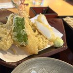 Maruya - 海鮮天せいろ 牡蠣美味しい