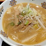 駅ナカ食堂 なの花 - 味噌ラーメン（640円）