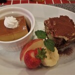 ラ・ルナ・ロッサ - 石窯プリン＆ティラミス