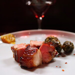 福星 - 焼豚･早生ミカン･カルダモンと芽キャベツ