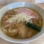 中村麺三郎商店 - 海老ワンタン塩らぁ麺
