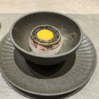 八重洲 steak & seafood 鉄板焼き 一心 - ★8.5前菜　Ａ5黒毛和牛の昆布〆タルタル、フレッシュキャビア