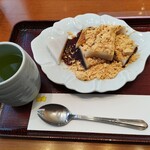 川崎大師山門前 住吉 - くず餅500円