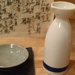 千代娘 - 熱燗1合（千代娘　本醸造）　