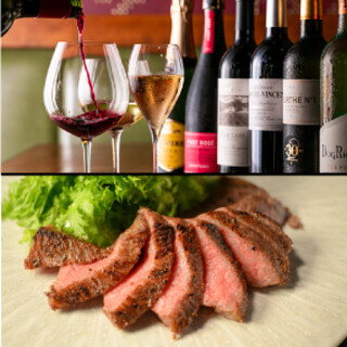 ［ソムリエ厳選］豊富なワインメニュー