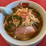 ラーメン山岡家 - 熟成味噌もやしラーメン