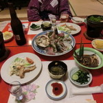 林景荘 - 夕食旬の地魚とアワビでおもてなしプラン