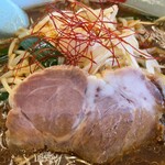 ラーメン山岡家 - 具材アップ