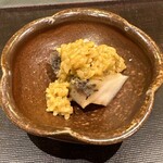 鮨菜 和喜智 - 肝入り鮑ご飯