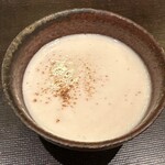 鮨菜 和喜智 - 真鱈の白子　スリ流し