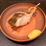 鮨菜 和喜智 - ホッケの炭火焼き　辛子マヨネーズ