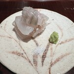 料理屋 稲家 - 【 造り 】ひらめ