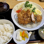 とんかつ こばやし亭 - 特選ランチ　宮崎県産黒豚ロースかつ定食　2023.01