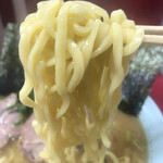 末広家 - 酒井製麺杉の字麺，カタメ