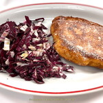 ガストロノミア ヨシ - 鶏むね肉粉焼き と 赤キャベツ
