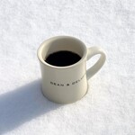 110 COFFEE - 自宅淹れ♬庭は雪原(笑)