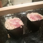 すし匠 - 中落ちの巻物・・。