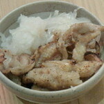 Yakitori Takashina - 炙り鶏皮ポン酢