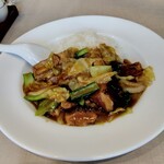 195515400 - 扣肉会飯（豚ばらあんかけご飯）