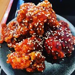 韓国家庭料理 扶餘 - ヤンニョムチキン定食