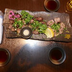 京町家 鴨ゝ - 鴨肉の三種盛り