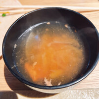 肉寿司 肉和食 KINTAN コレド室町 - 牛肉のスープ