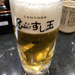 Mawaru Toyamawan Sushi Tama - 富山の名水をふんだんに使った麦泡ドリンク