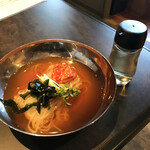 Sumibi Yakiniku Tamura - 半冷麺　＋300円