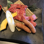 Sumibi Yakiniku Tamura - おすすめセットのお肉