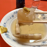 はつ花 - からしをつけて。