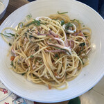 スパゲッティ専門 こぱぞう - イカのスパゲッティ