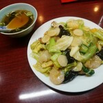 新シン - 海鮮あんかけ焼きそば