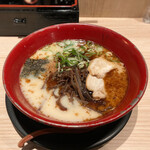 Dentou Kumamoto Tonkotsu Den - 伝ラーメン @800円