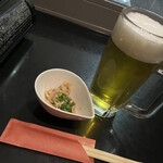 Motsujirou - ビールとお通しの酢もつ