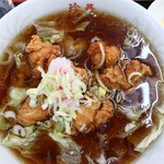 珍華 - 鶏から揚げラーメン