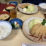 とん八亭 - 定食２名分